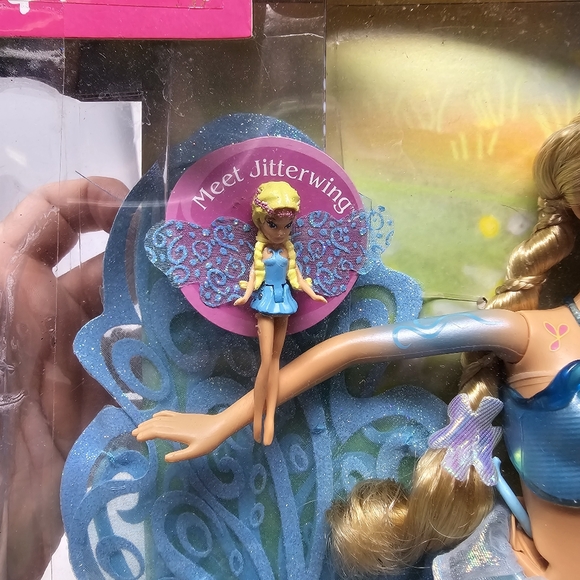 Barbie Fairytopia Joybelle Wonder Fairy Magical Wings Mattel Jitterwing 2004 - Picture 10 of 10